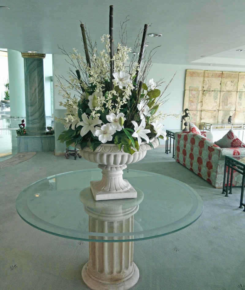 feature floral arrangements