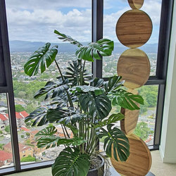 Monstera 'giant leaf' 1.9m deluxe - artificial plants, flowers & trees - image 4