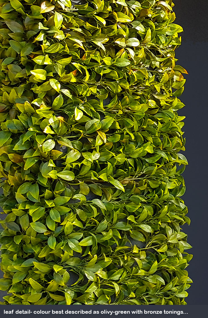 UV-treated artificial plants dress-up commercial building facade... image 7