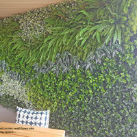 Artificial Green Walls installed over mixture of surfaces & angles to create a seamless flow... poplet image 6