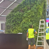 Artificial Green Walls- demountable panels for exhibition display poplet image 6