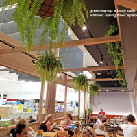 Greening-up a Cafe without losing floor space... poplet image 5