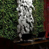 adding artificials to enhance 'live' green-walls- 24/7 wow! poplet image 5