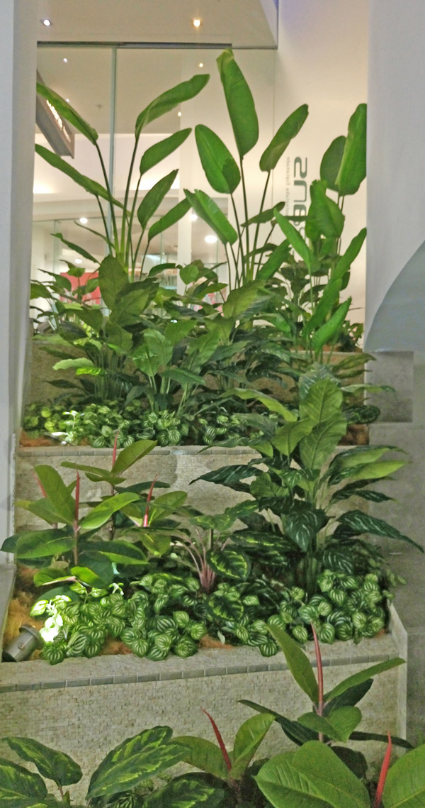 Foyer Revamp- smelly fountains to beautiful cascading gardens...
