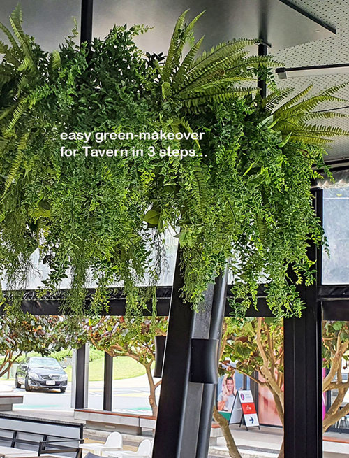 Adding Greenery to Tavern in 3 easy steps...