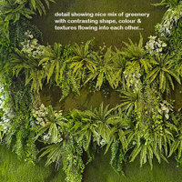 Mossy plant-wall gives softening 'green-touch' to modern restaurant/bar... poplet image 5