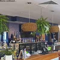Hanging-Baskets give the finishing 'green-touch' to an excellent tavern makeover... poplet image 6