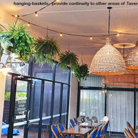 Hanging-Baskets give the finishing 'green-touch' to an excellent tavern makeover... poplet image 8
