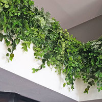 Easy-way to add greenery to a bare wall- resort foyer gets a 'green-hello' poplet image 7