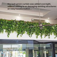 Easy-way to add greenery to a bare wall- resort foyer gets a 'green-hello' poplet image 4