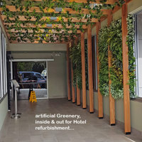 Hotel refurb with artificial plants inside & out... poplet image 10