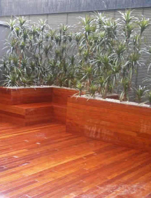 Deck Planters in Office Tower