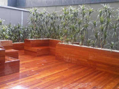 Deck Planters in Office Tower