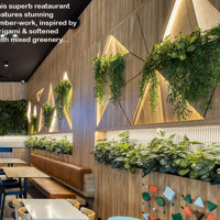 Modern Japanese Restaurant- re-imagined using a green-theme... poplet image 1