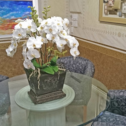 Orchid Bowls - artificial plants, flowers & trees - image 3