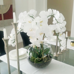 Orchid Bowls - artificial plants, flowers & trees - image 4