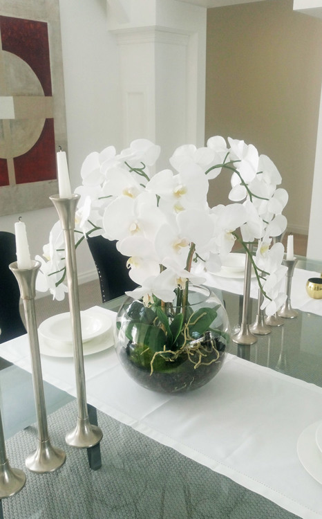 Articial Plants - Orchid Bowls