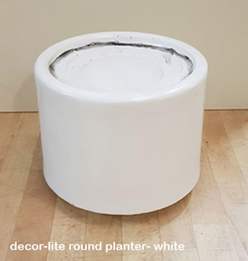 Planters- decor-lite round- sml