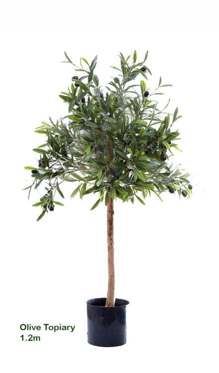 Articial Plants - Olive Topiary 1.2m sml