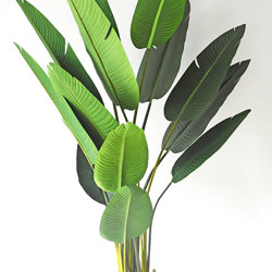 Heliconia Palms- 2.4m - artificial plants, flowers & trees - image 9