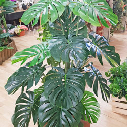 Monsterio 'giant leaf' 1.45m delux - artificial plants, flowers & trees - image 2