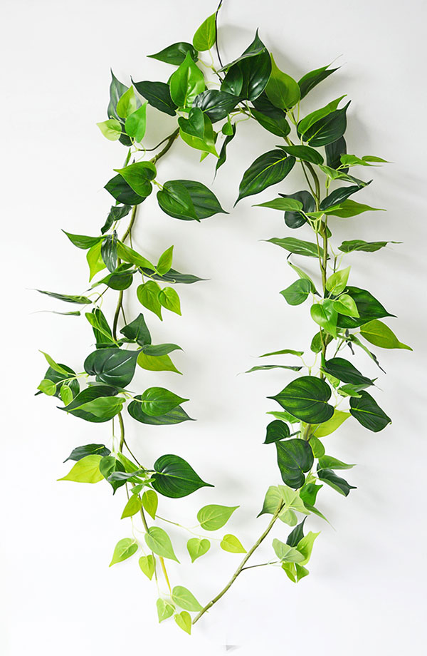 Artificial Trailing Vines- Philo Garland [philodendron]