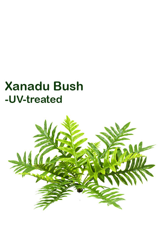 Articial Plants - Xanadu Bush UV-treated x 10 pieces