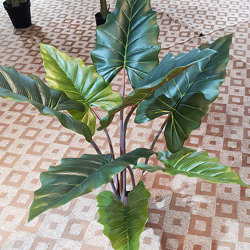 Alocasia 'dragon-wing' 1.1m - artificial plants, flowers & trees - image 2