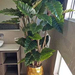 Alocasia 'dragon-wing' 1.1m - artificial plants, flowers & trees - image 6
