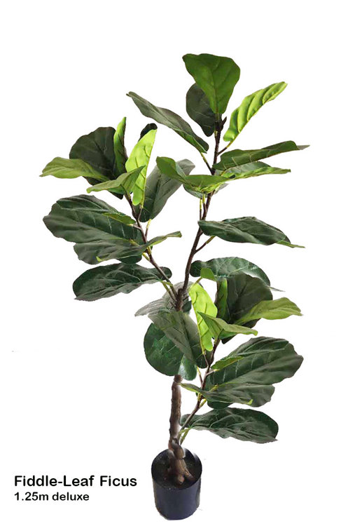 Articial Plants - Fiddle-Leaf Ficus 1.25m deluxe
