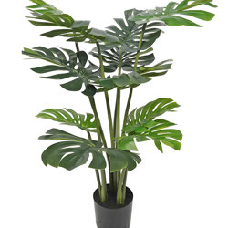 Monsterio 'giant leaf' 1.1m small - artificial plants, flowers & trees - image 2