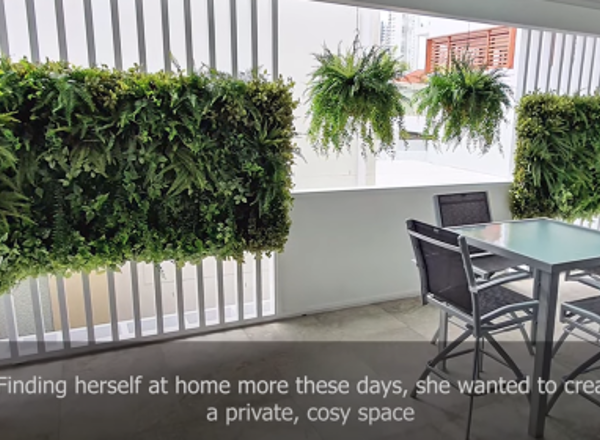 Bella's new private Green-Room