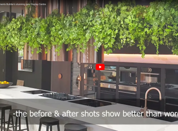 Greenery complements Builder's stunning new Display Centre