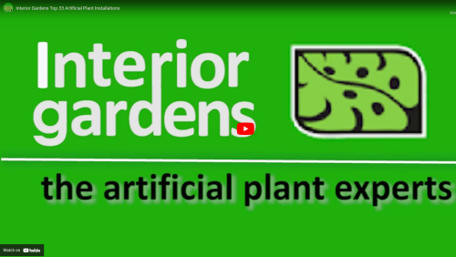 Interior Gardens Top 33 Artificial Plant Installations