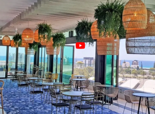 new Sky Bar @ GC Airport Hotel- greenery n scenery!