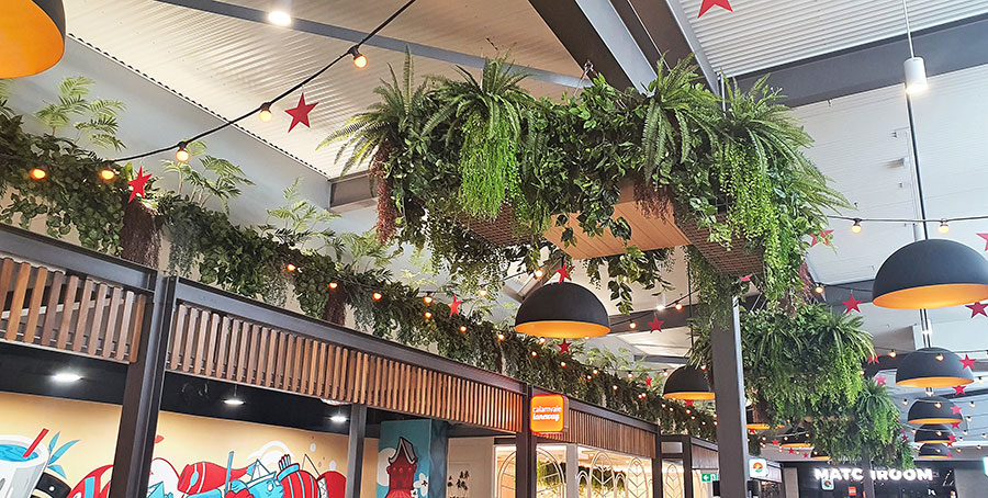 New Shopping Precinct's effective use of overhead Greenery... image 4