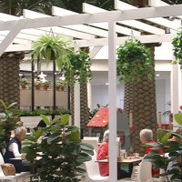 Cafe in Mall is a green oasis... poplet image 1