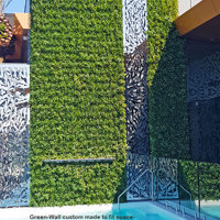 Artificial Green Wall above Penthouse Pool- tricky install! poplet image 9