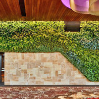Artificial Green Wall flows seamlessly from outdoors into club foyer poplet image 10