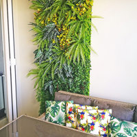 Artificial Green Wall to hide an unwanted balcony window... poplet image 2