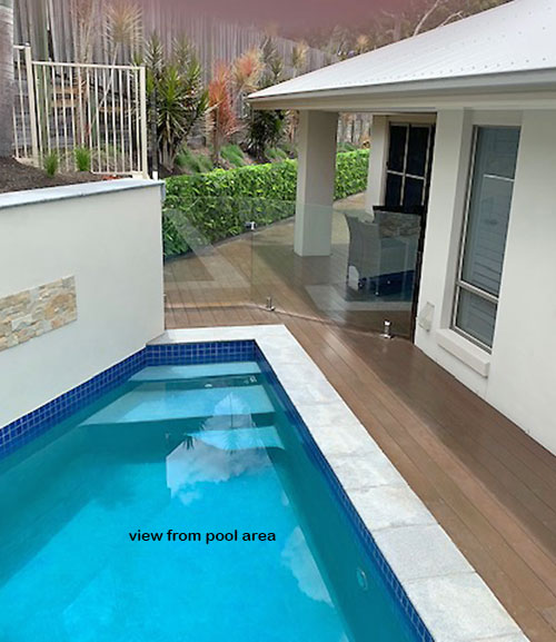 Turning an unsightly block wall into a green Feature...