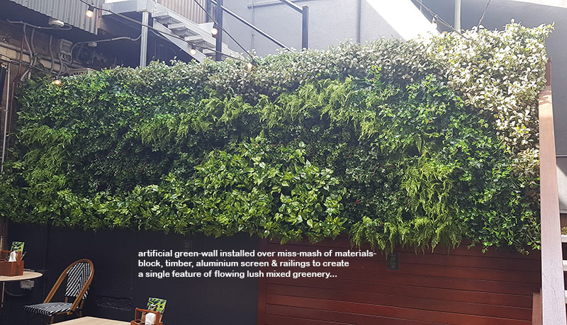 Extreme make-over of inner-city heritage Venue requires 'green-edges'!