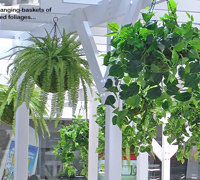 Cafe in Mall is a green oasis...