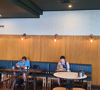 Latest Green-Accents for inner-city Cafe...