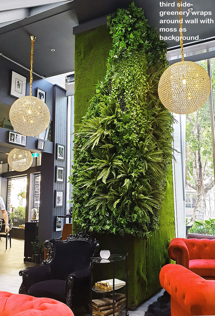 Moss/Green-Wall fusion is the latest direction...