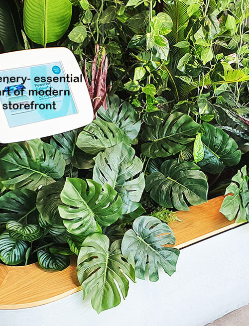 'Screens meet Greens' at flagship tech store...