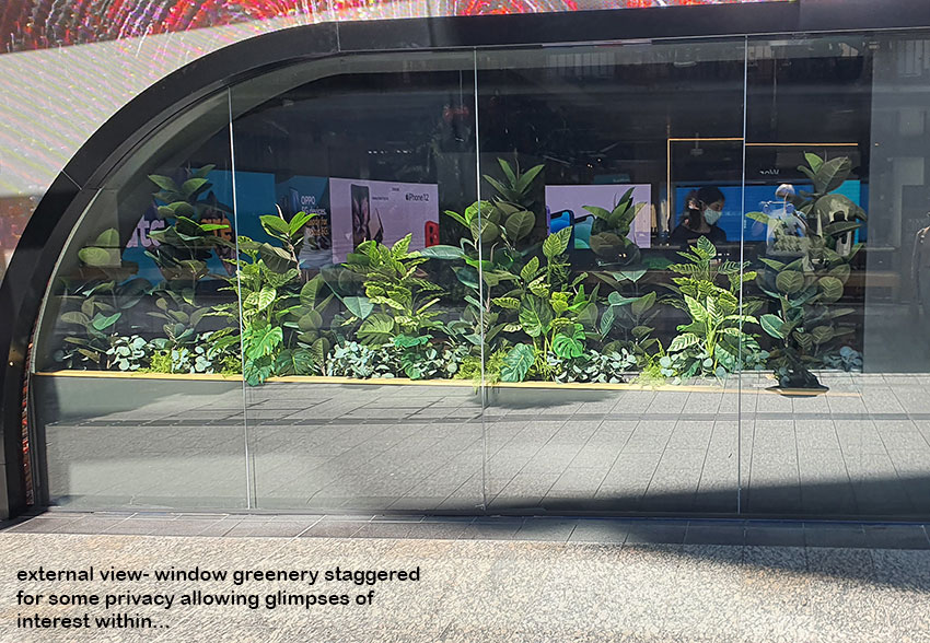 'Screens meet Greens' at flagship tech store...