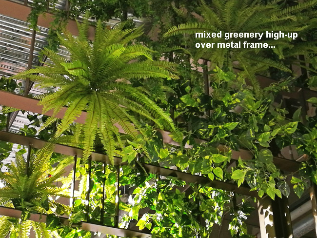 Shopping Mall- various greenery