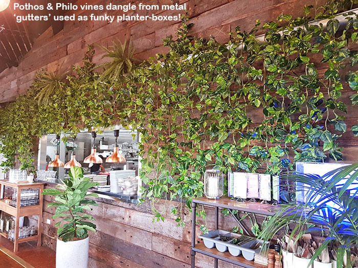 Green-Theme for funky urban bar