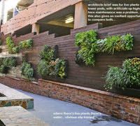 Artificial Green Walls in Shopping Mall